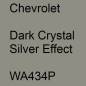 Preview: Chevrolet, Dark Crystal Silver Effect, WA434P.